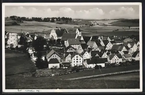 AK Trochtelfingen / Hohenzollern, Ortsansicht aus der Vogelschau