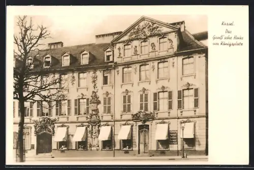 AK Kassel, Das Gausssche Haus am Königsplatz