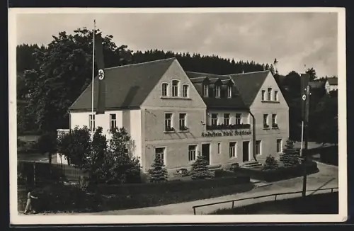 AK Sohland / Spree, NSV.-Kinderheim Sächs. Fechtschule und 