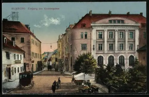 AK Rumburg, Eingang der Klostergasse