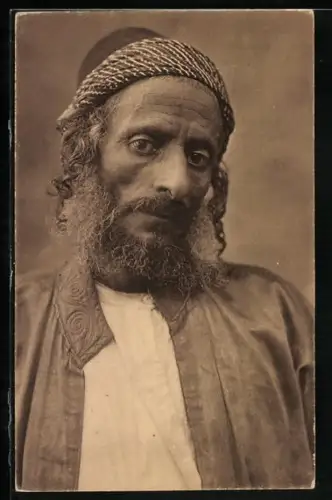 AK jüdischer Mann im Portrait