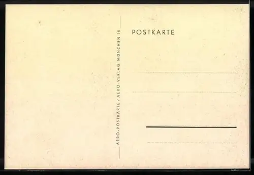 AK Segelflugzeug im Fluge