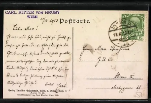 AK Deutscher Schulverein: Viel Glück zum Namenstage