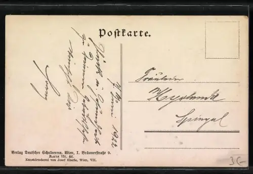 AK Deutscher Schulverein Nr. 66: Ein kräftiges Heil zum Wiegenfeste!