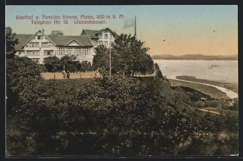 AK Walzenhausen /AR, Gasthof-Pension Sonne Moos