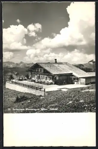 AK Gstaad, Restaurant Wasserngrat mit Sonnenterrasse