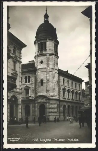 AK Lugano, Palazzo Postale