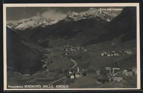 AK Madrano, Valle Airolo, Panorama, Passo San Gottardo