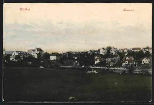 AK Wohlen /AG, Teilansicht mit Oberdorf