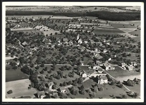 AK Beinwil-Freiamt, Totalansicht, Flugzeugaufnahme