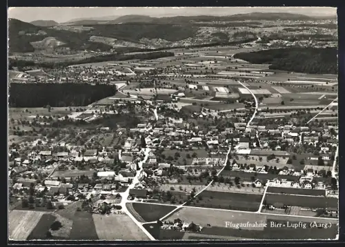 AK Birr-Lupfig /Aarg., Teilansicht, Fliegeraufnahme