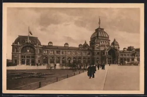 AK Nürnberg, Blick auf den Hauptbahnhof