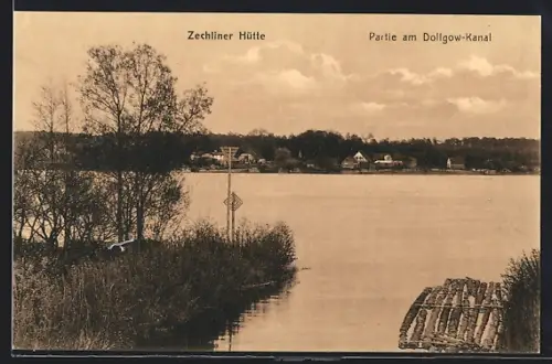 AK Zechlin, Partie am Dollgow-Kanal an der Zechliner Hütte