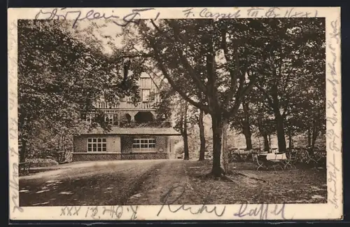 AK Dransfeld, Berggasthaus auf dem Hohenhagen, Bes. Wilhelm Bühre