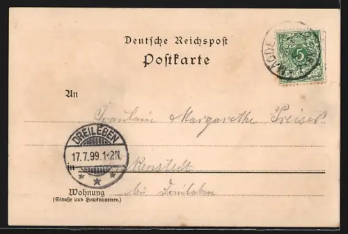 Lithographie Harzgerode-Mägdesprung / Harz, Hotel Mägdesprung, Wasserfall, Schutzhütte