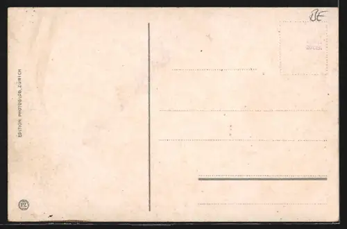 AK Interlaken, Kursaal, Wasserkunst mit Fontäne