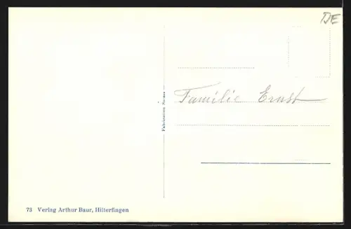 AK Hilterfingen am Thunersee, Totale mit Niesen und Blümlisalp