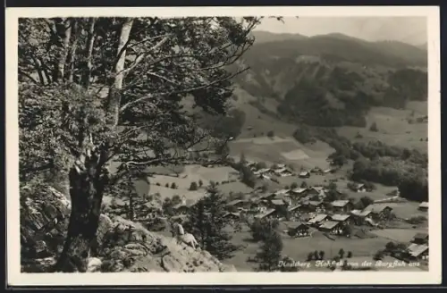 AK Hasliberg, Hohfluh von der Burgfluh aus gesehen
