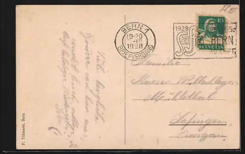 AK Bern, Hotel und Restaurant Schweizerhaus am Gurten