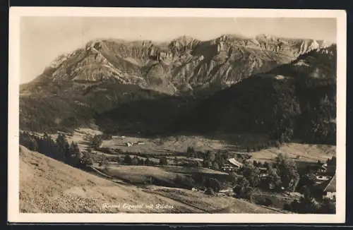 AK Eigental, Ortsansicht mit Pilatus