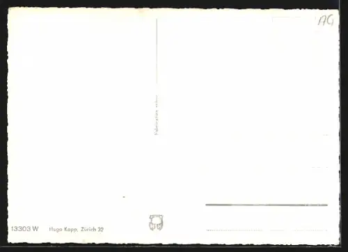 AK Walde /Aarg., Ortsansicht im Frühling