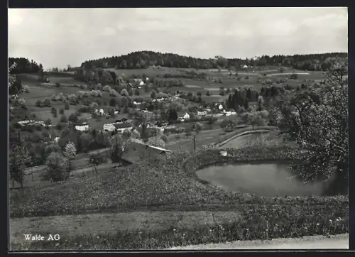 AK Walde, Ortsansicht bei Tag
