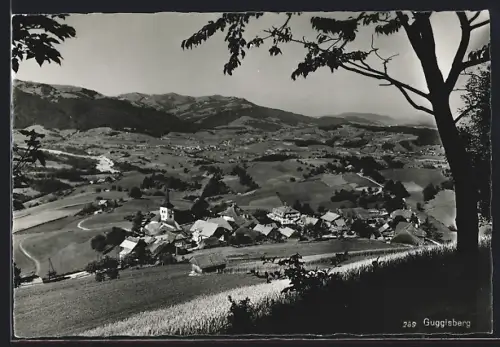 AK Guggisberg, Teilansicht mit Bäumen
