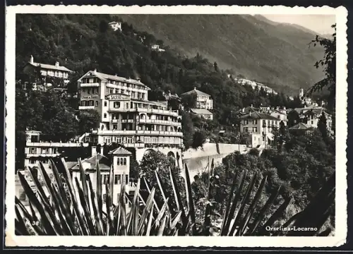AK Orselina-Locarno, Terrasse Hotel al Sasso