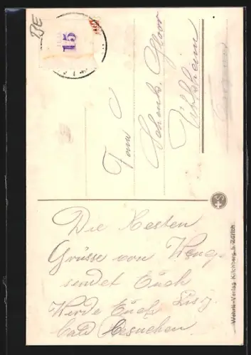 AK Lauterbrunnen, Panorama und Staubbach