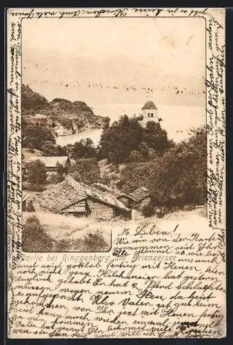 AK Ringgenberg am Brienzersee, Ortspartie