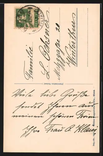 AK Aarau, Ortspartie mit Kirche