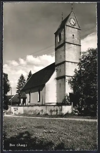 AK Birr /Aarg., Blick zur Kirche
