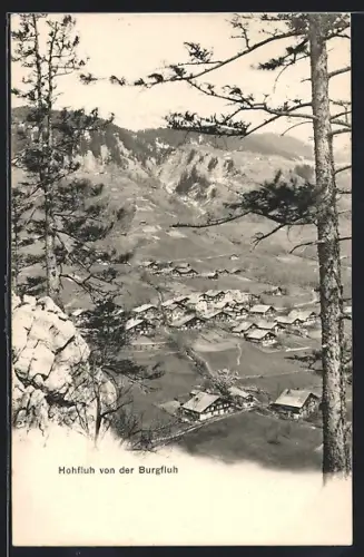 AK Hohfluh, Teilansicht von der Burgfluh aus