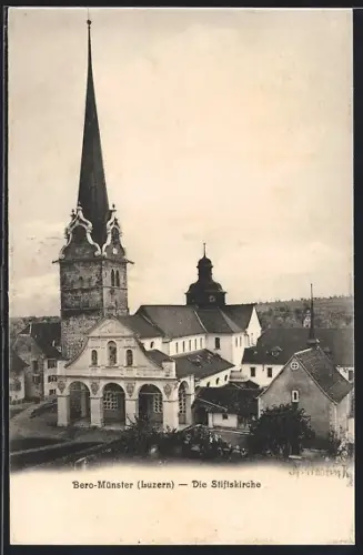 AK Bero-Münster /Luzern, Stiftskirche