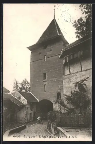 AK Burgdorf, Das Schloss, Eingangstor