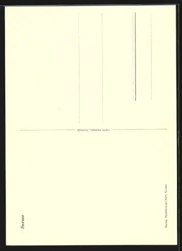 AK Sursee, Ortspartie mit Kirche