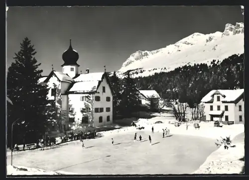 AK Parpan, Eisbahn und Schlössli