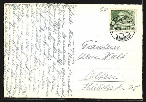 AK Domleschg, Ansicht vom Schloss Rietberg