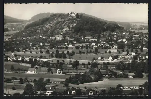 AK Staufen bei Lenzburg, Panorama aus der Vogelschau
