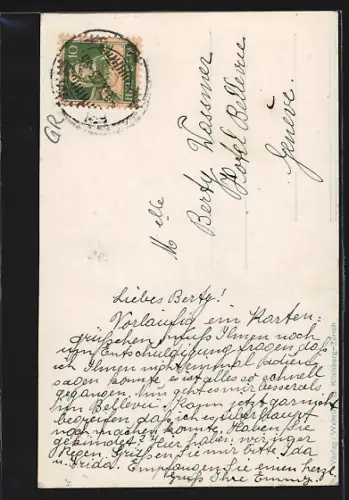 AK Flims-Dorf, Ortsansicht mit Waldhäuser