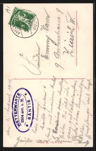 AK Säntis, Observatorium auf dem Säntis