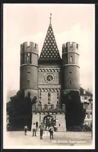 AK Basel, Blick aufs Spalentor