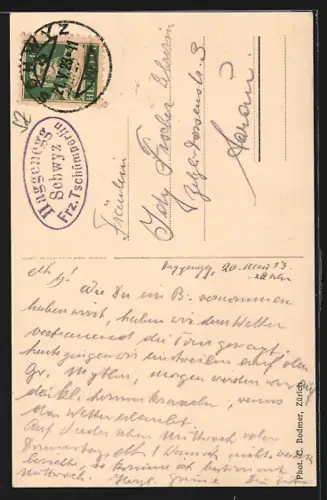 AK Schwyz, Haggenegg mit kleinen Mythen