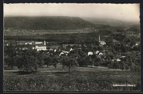 AK Gebenstorf /Aarg., Ortsansicht mit Umgebung