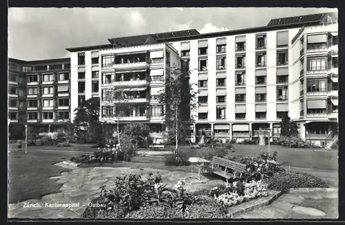 AK Zürich, Ostbau des Kantonsspitals