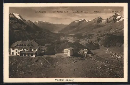 AK Pontresina, Muottas Muraigl, La Margna, St. Moritz Bad, Albana