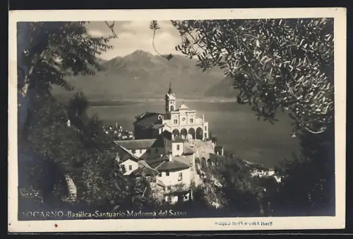 AK Locarno, Basilica-Santuario Madonna del Sasso