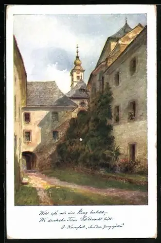 AK Deutscher Schulverein NR 14: Hof in der Festenburg