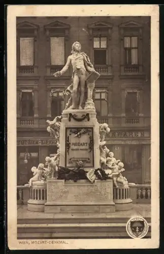 AK Wien, Mozart-Denkmal, Deutscher Schulverein