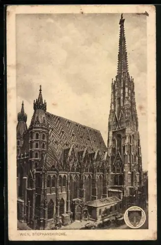 AK Deutscher Schulverein NR 207: Wien, Stephanskirche